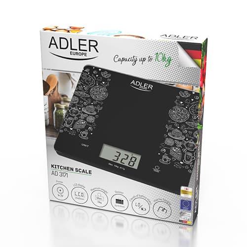 ADLER AD 3171 Kuhinjska tehtnica, do 10 kg 4