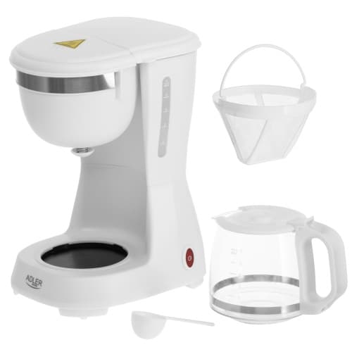 Filter kavni aparat Adler AD 4381, 0,6 l, bel 7