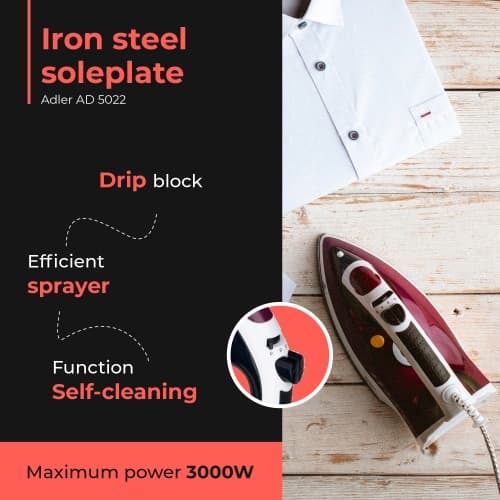 ADLER AD 5022 Likalnik, 2200W 2