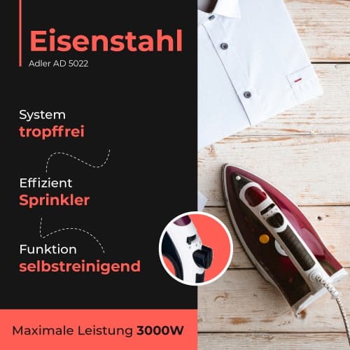 ADLER AD 5022 Likalnik, 2200W 6