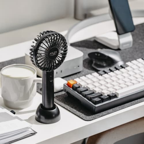 Prenosni USB ventilator ADLER AD 7338, mini ventilator 8
