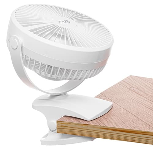 ADLER AD 7342 bel namizni ventilator s sponko, 15,5 cm, USB-C 8