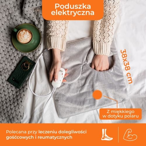 ADLER Električna blazina, siva 3