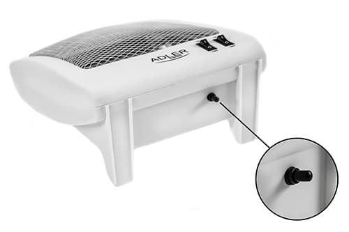 Kvarčni grelec ADLER AD 7709, 800W 6