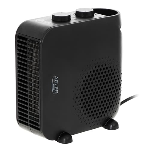 ADLER AD 7725 Grelec/ventilator, 2000W, črn