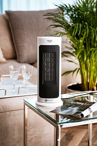 ADLER Termoventilator AD 7738, keramični, LED, s pilotom + timer 7