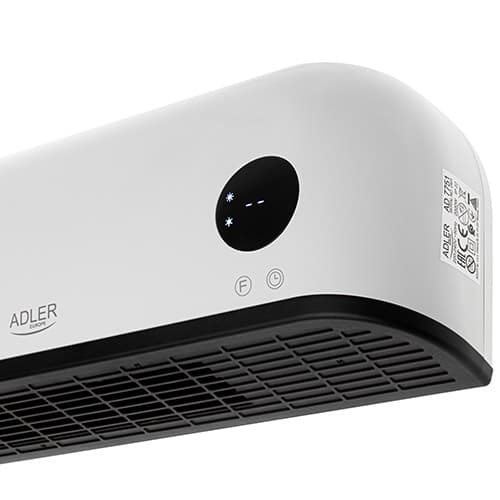Adler LED zračna zavesa, 2000W, z daljincem 3