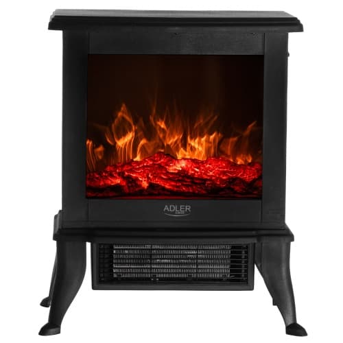 AD 7754 električni kamin, 2 stopnji gretja: 1000W/1800W, 3D efekt plamena