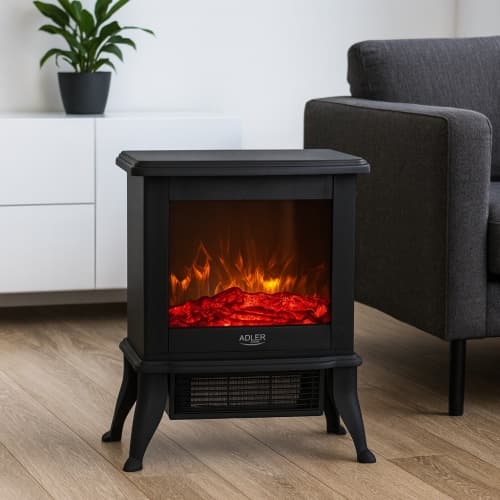 AD 7754 električni kamin, 2 stopnji gretja: 1000W/1800W, 3D efekt plamena 8