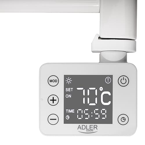 ADLER Električni kopalniški grelnik LED 7823 (5-6m²) 3