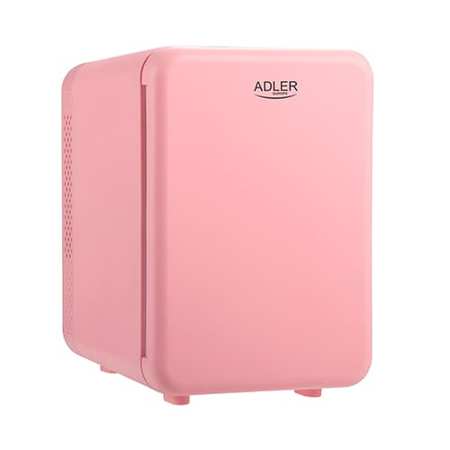 ADLER mini hladilnik 4L (hlad/grel), roza