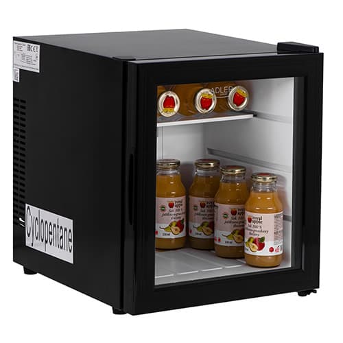 ADLER AD 8088 Termoelektrična hladilna omara, 28 L, črna, steklena vrata