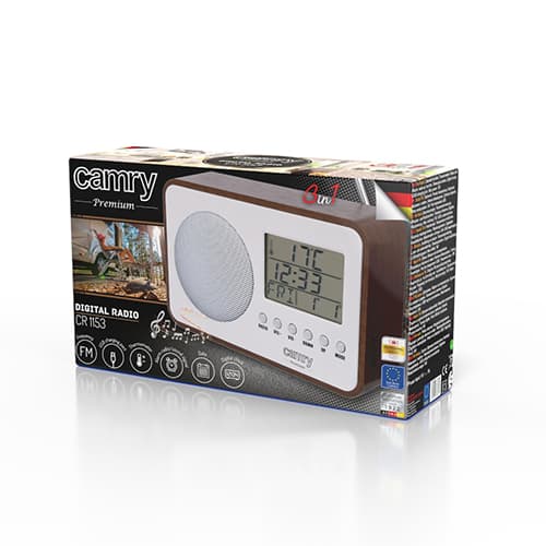 CAMRY Digitalni radio z LCD zaslonom 4