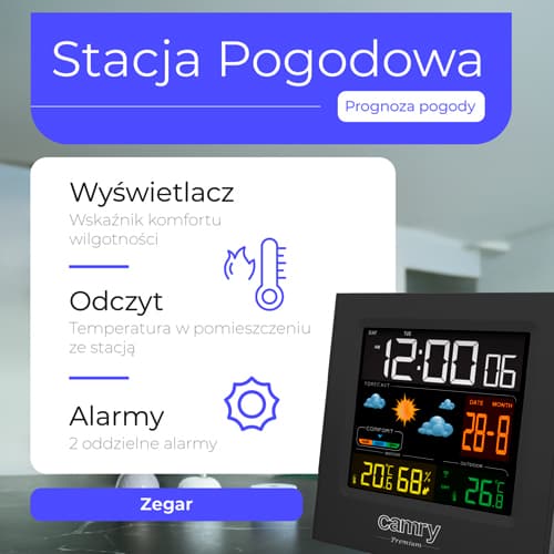 CAMRY CR 1166 Vremenska postaja 2