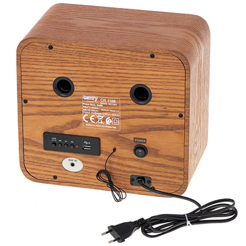 CAMRY CR 1188 Retro radio z lesom 5