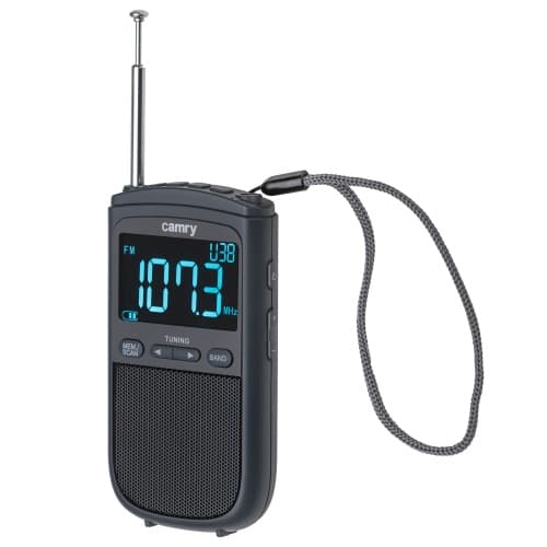 CAMRY CR 1905 Prenosno mini radio FM/AM, USB, ura
