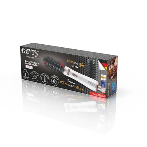 CAMRY rotacijska kodralnik-sušilnik las 1200W (38mm, 50mm) 2