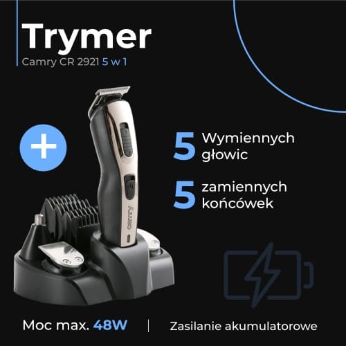 CAMRY CR 2921 Set za urejanje 5v1 2