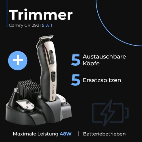 CAMRY CR 2921 Set za urejanje 5v1 6