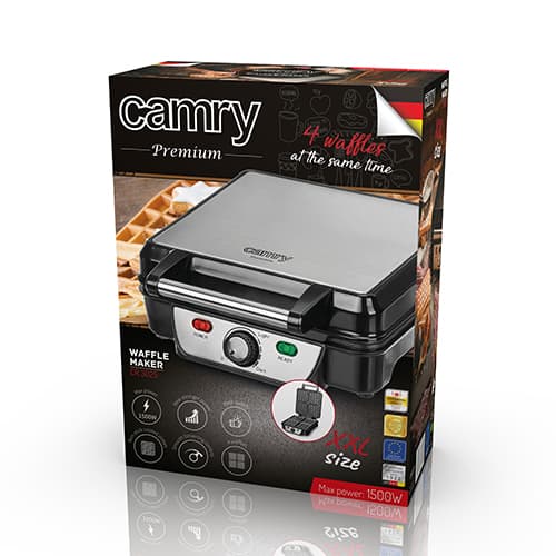 Camry CR 3025 Grelnik vafljev 1500 W 4