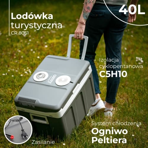 CAMRY CR 8061 Prenosni hladilnik 40 l (AC/DC) 6