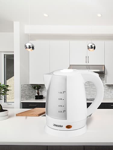 MESKO MS 1276 Plastični kuhalnik vode 1,0 l (1600 W) 8