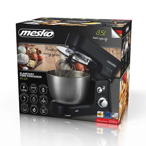 MESKO MS 4217 Planetarni Mešalnik 1200W 7