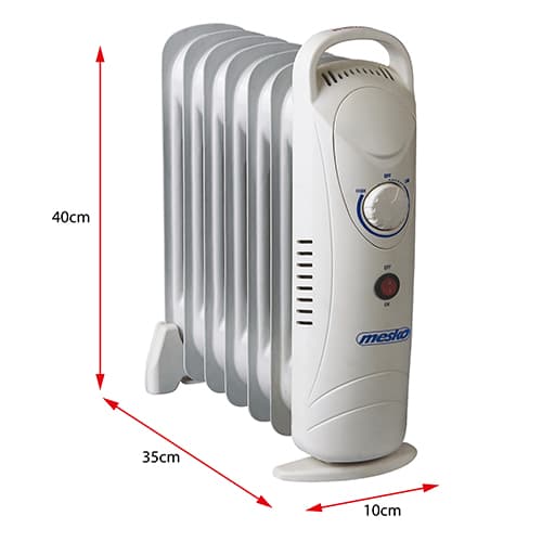 Olajni grelnik MESKO MS 7804 (7 reber), 1500W 4