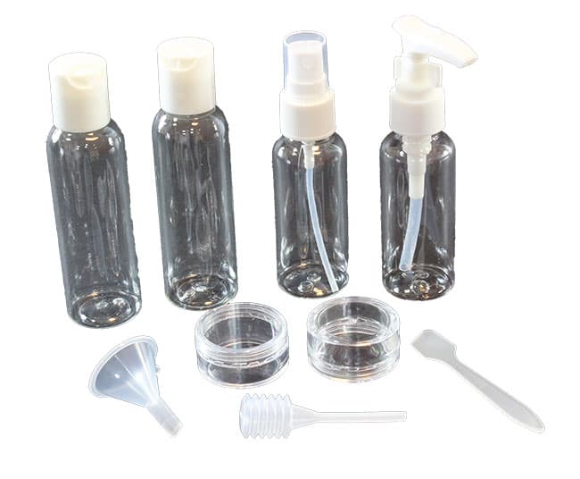 Set 9 potovalnih posodic za kozmetiko - ATL AG623