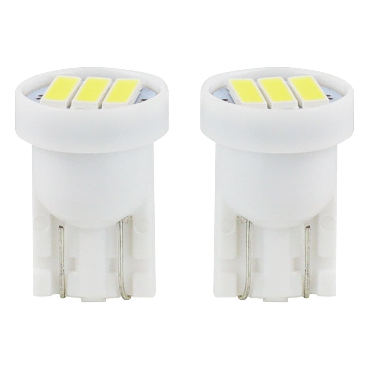 LED žarnici T10 W5W AMiO, 3xSMD 7020, 12V, 5600K