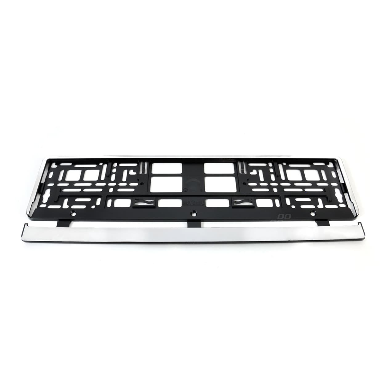 AMiO Okvir za registrske tablice, krom, 53 cm