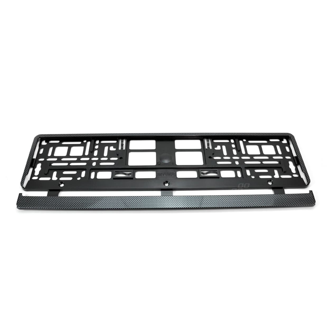 AMiO Okvir za registrske tablice, Carbon, 53 cm