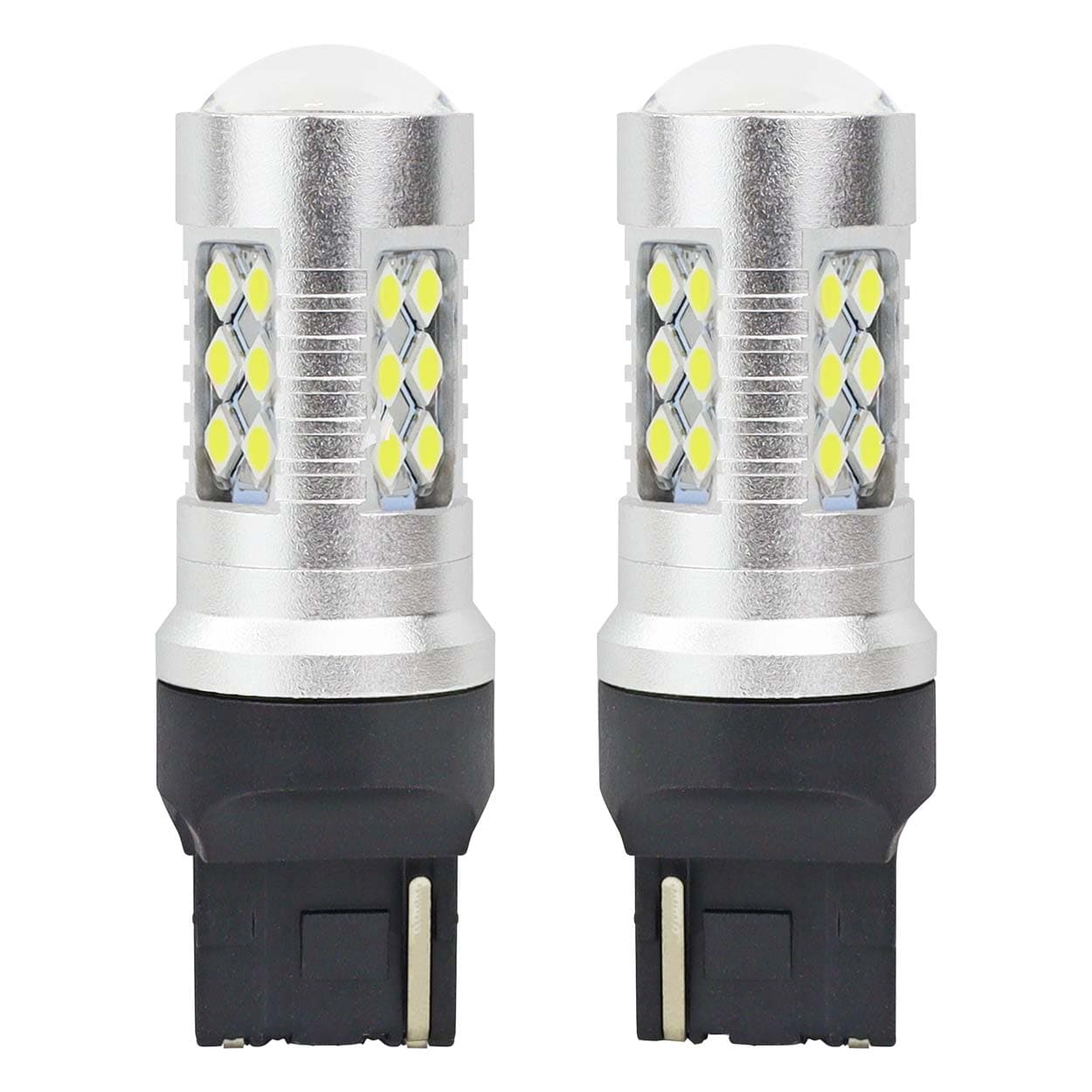 Avtomobilske LED žarnice AMiO T20 7440 W21W Canbus (par)