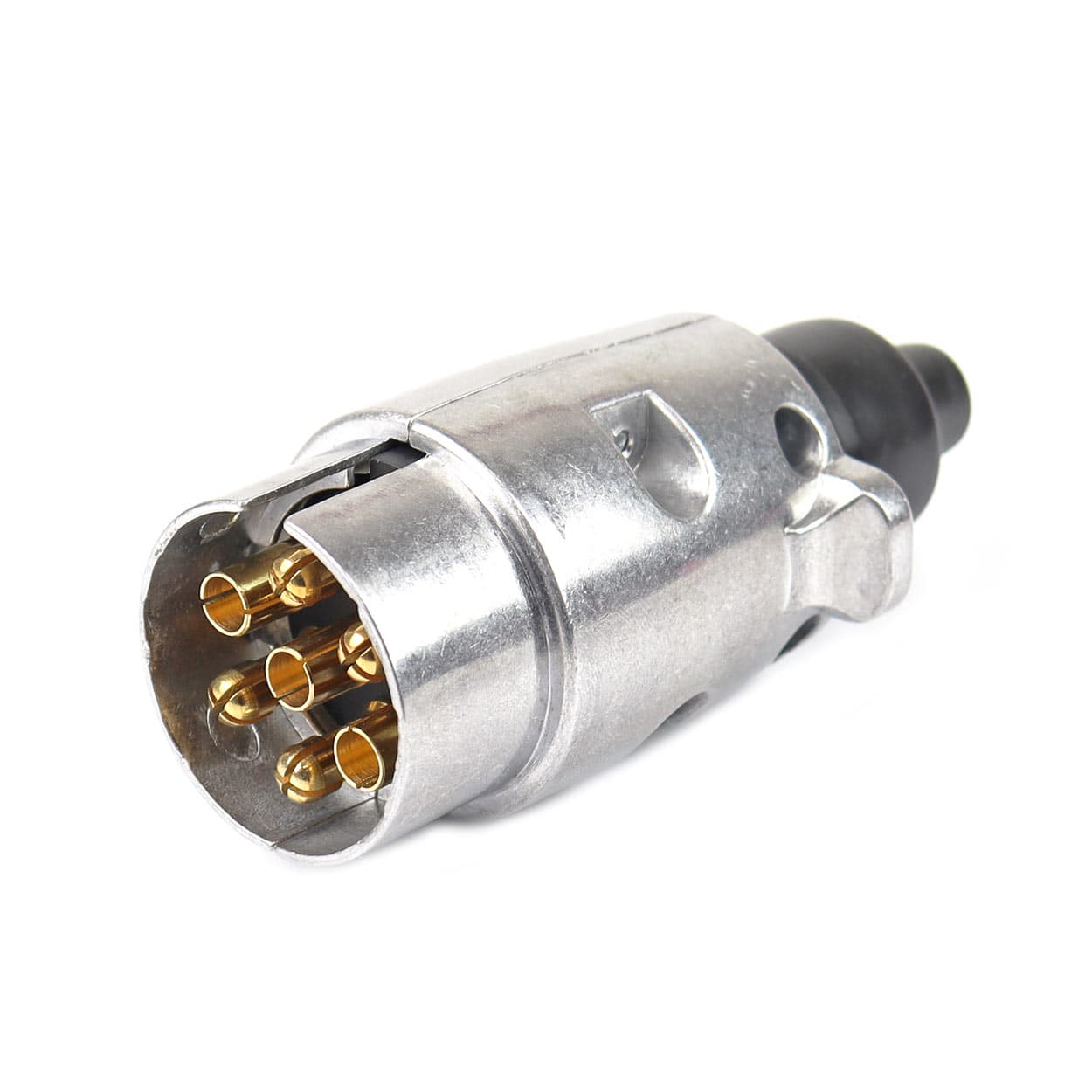 Vtič za prikolico AMiO, aluminijast, 7-polni