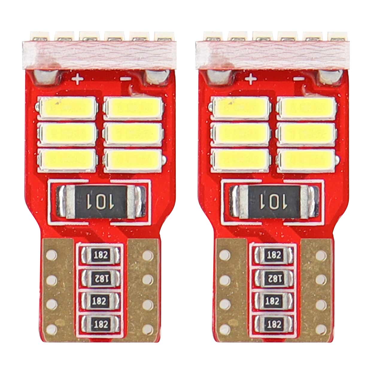 AMiO LED žarnica T10 W5W Canbus 18xSMD 4014 White