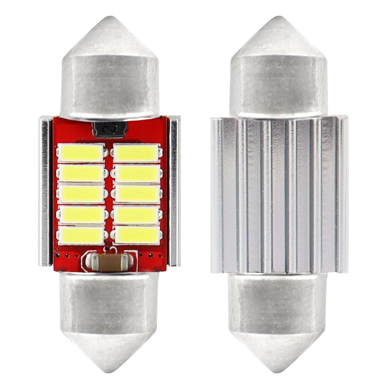 AMiO LED Canbus žarnica C5W/C10W, 31mm, bela, 12/24V