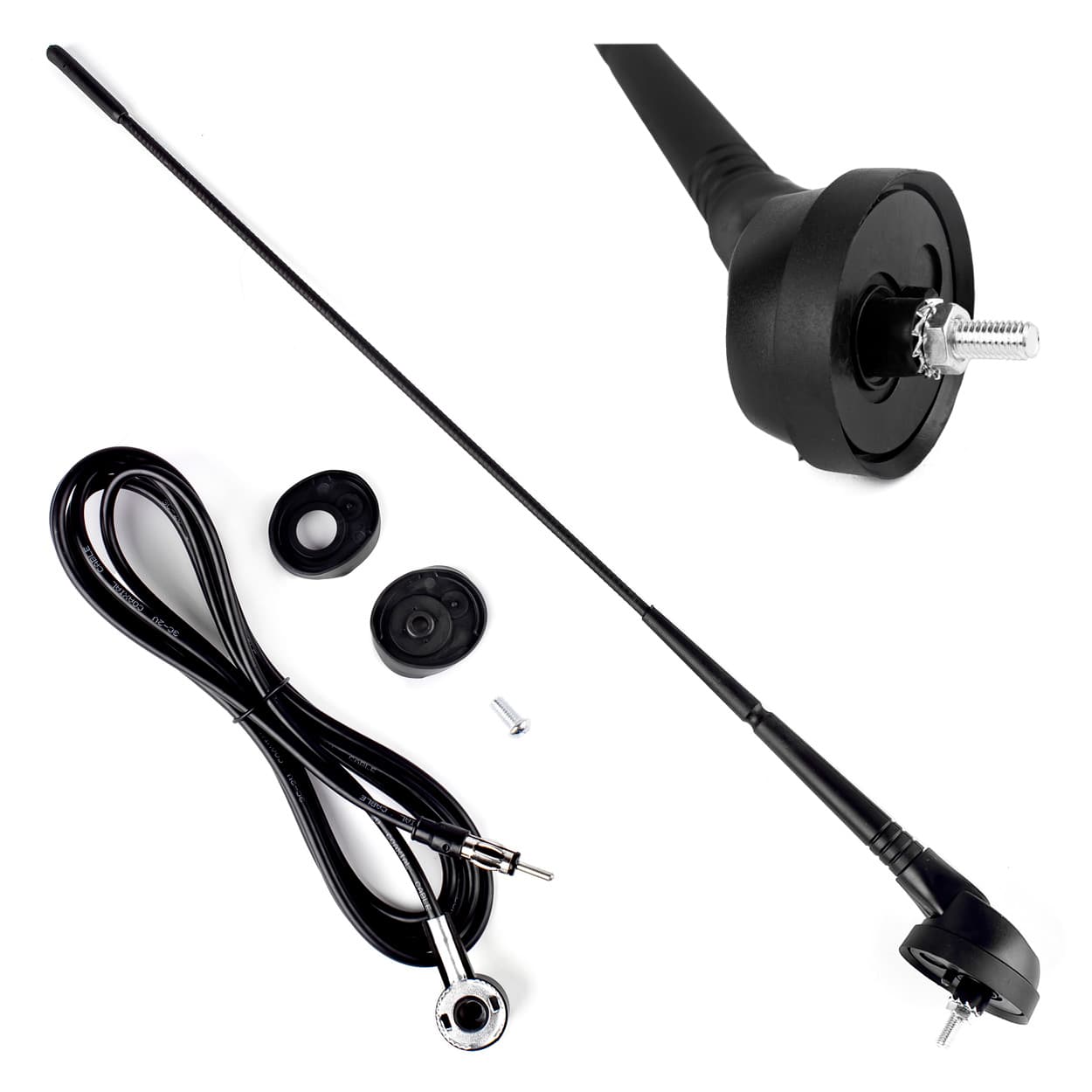 AMiO Avtomobilska antena 40 cm, ANT06