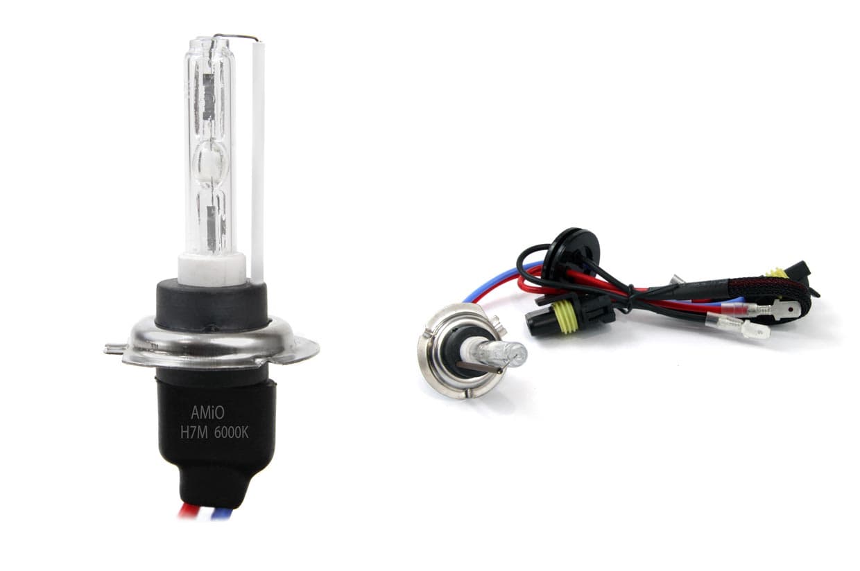 AMiO H7M metal Xenon žarnica, 6000K