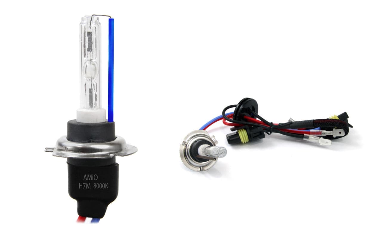 AMiO H7M metal Xenon žarnica, 8000K