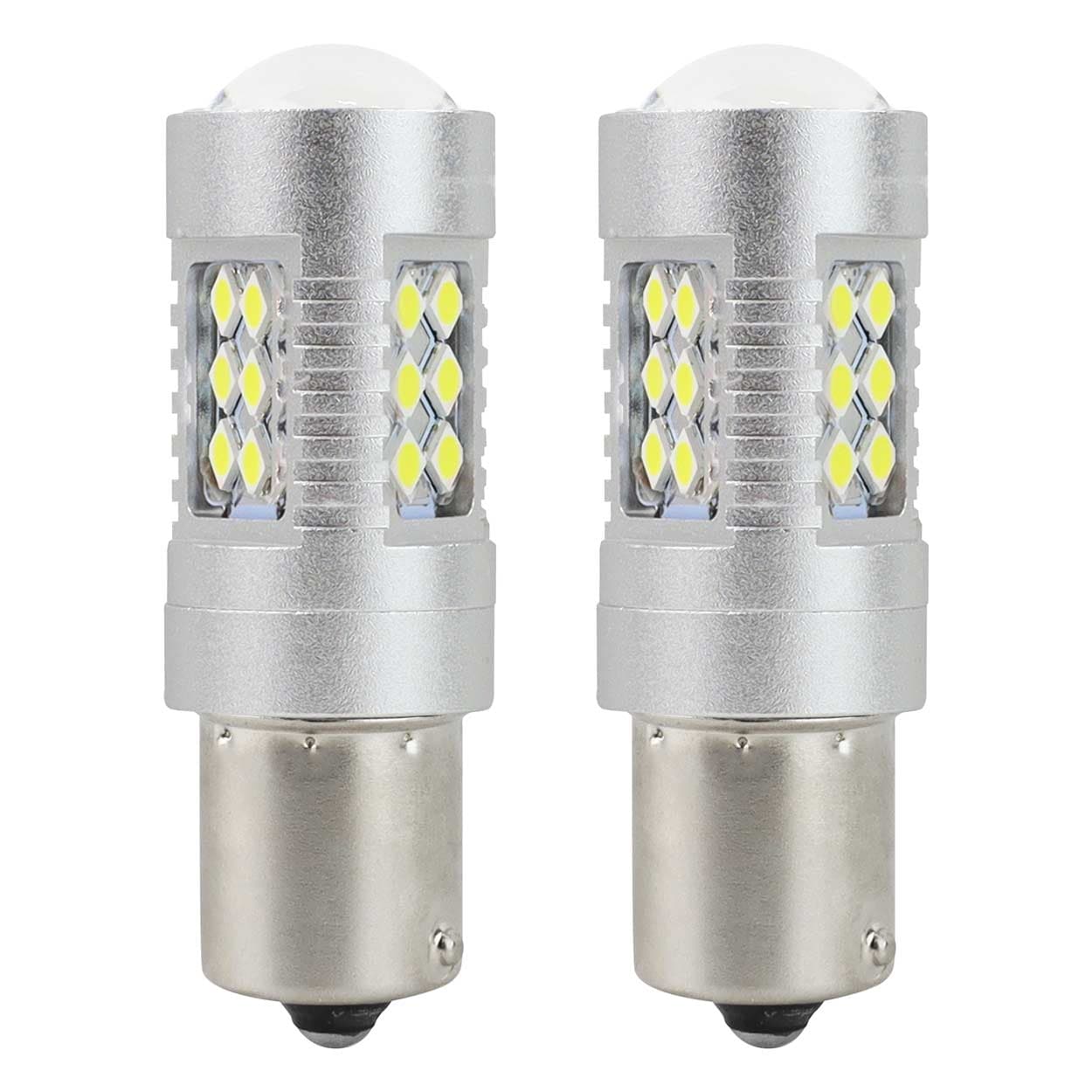 AMiO LED žarnici Canbus BA15S P21W (24xSMD 3030) - bela 15