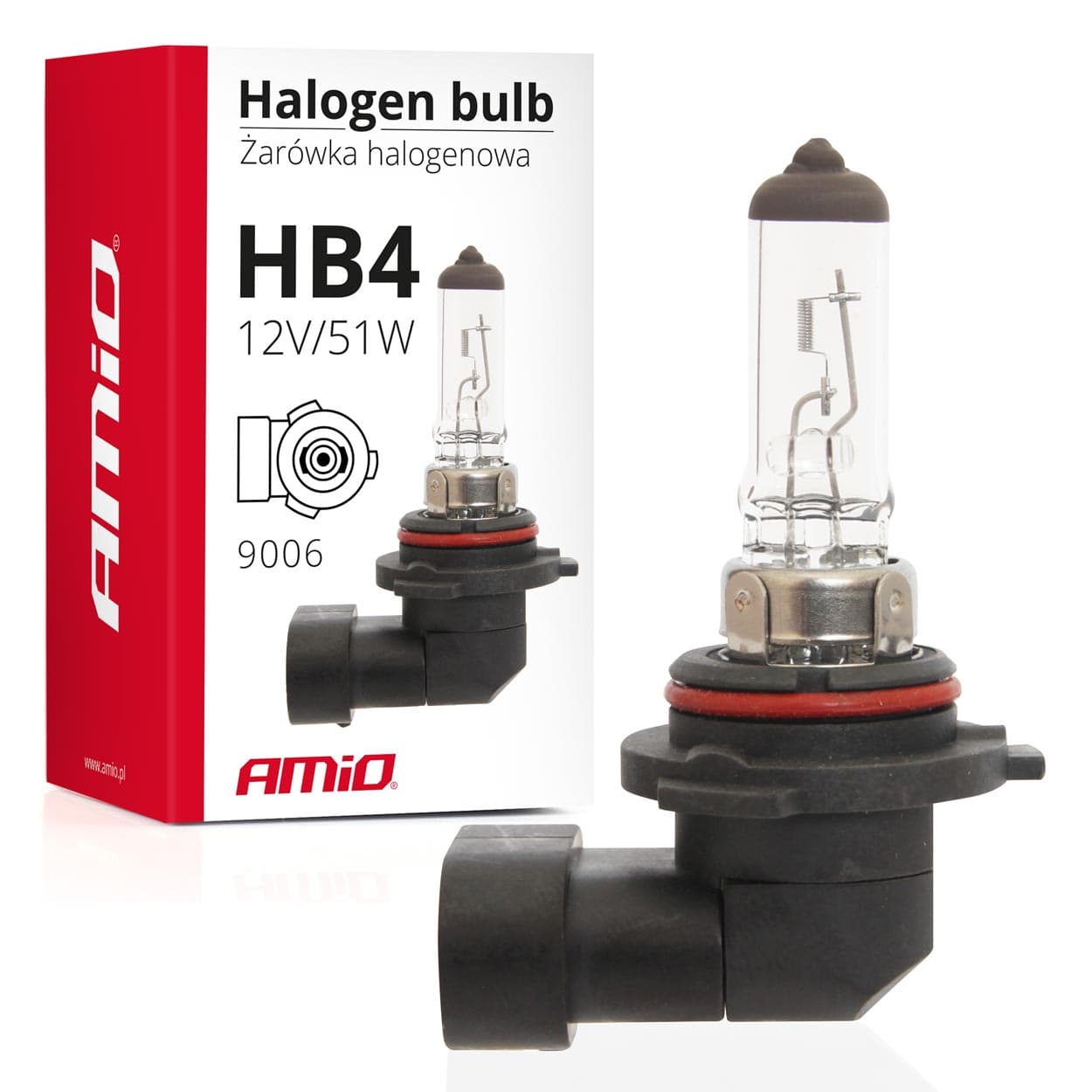 Amio HB4 (9006) 12V 51W Halogenska Žarnica (E8)