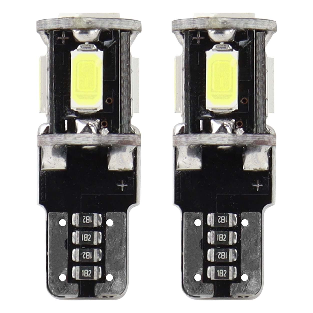 AMiO LED žarnica T10 W5W Canbus 5xSMD 5730 White