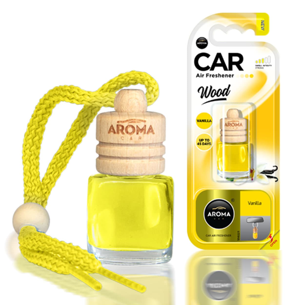 Leseni osvežilec zraka AROMA CAR Vanilija