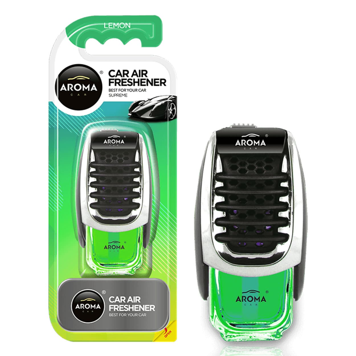 AROMA CAR Aroma Supreme osvežilček za avto, limona