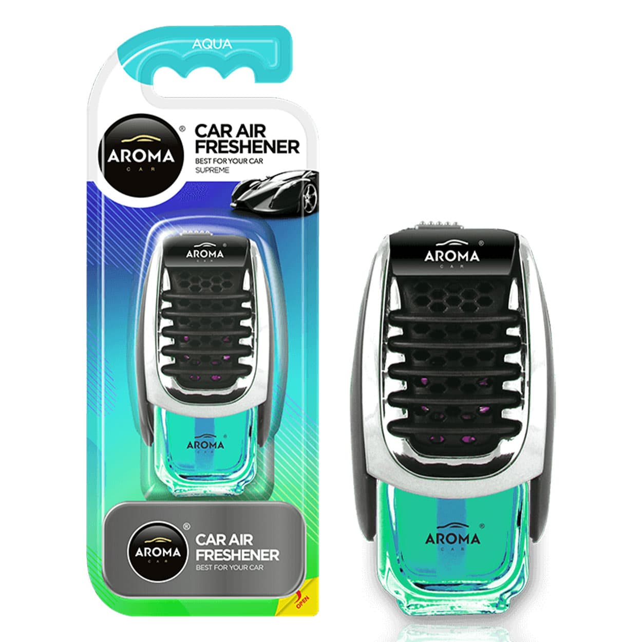 AROMA CAR Aroma Supreme osvežilček za avto, aqua