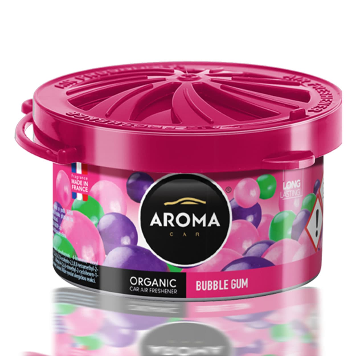 Osvežilec zraka AROMA CAR Organic Bubble Gum (pločevinka)