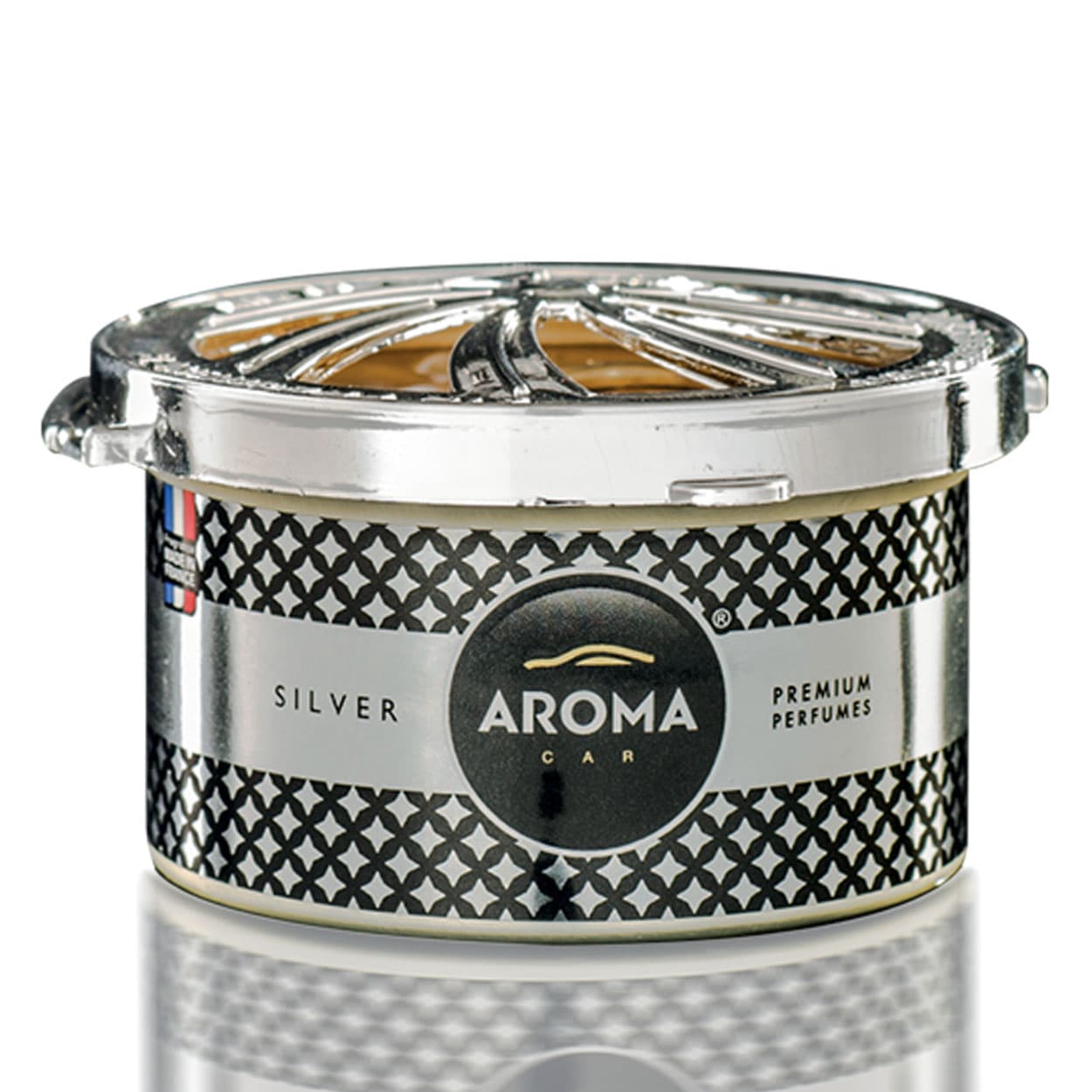 AROMA CAR prestige osvežilc zraka, organski srebrn
