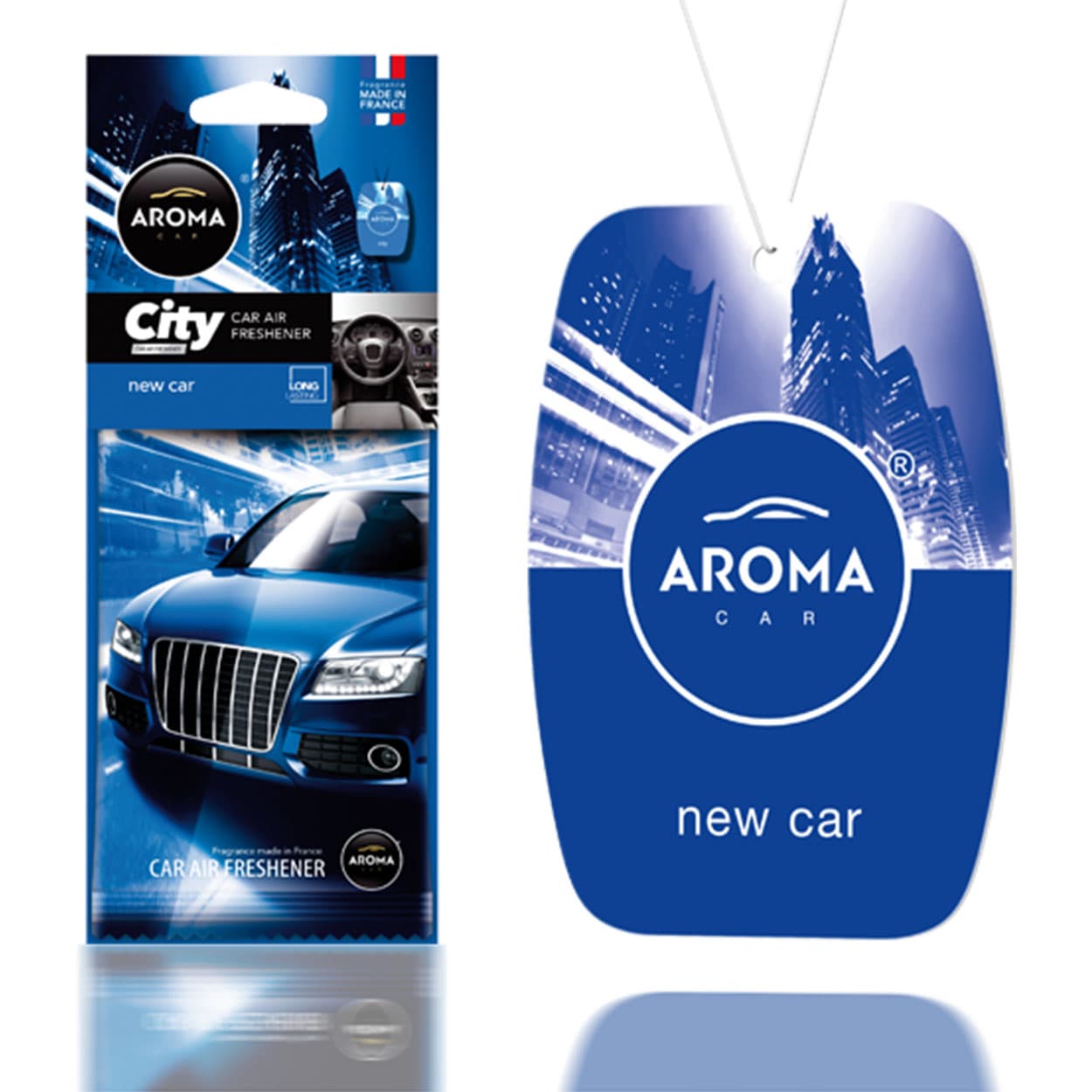 Osvežilnik zraka AROMA CAR City Card, new car