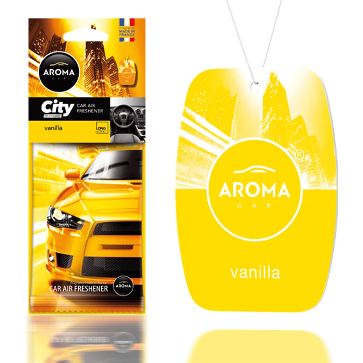 Osvežilnik zraka AROMA CAR City Card, vanilia