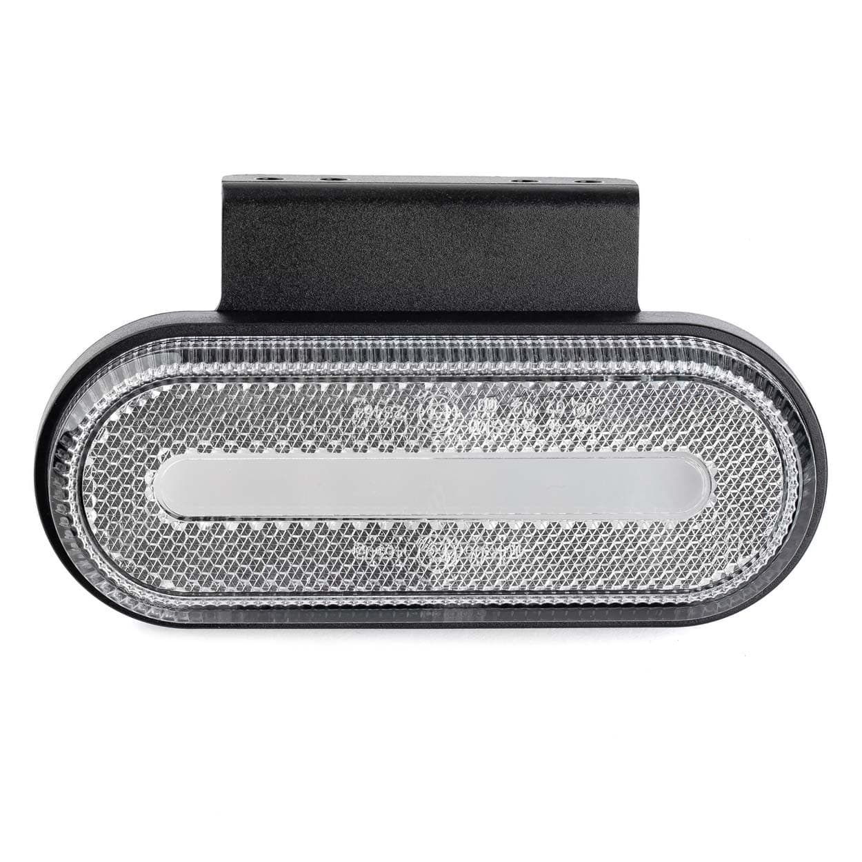 AMiO OM-01-W LED obrysna svetilka, ovalna, bela